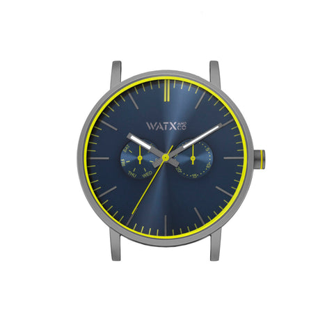 Orologio Unisex Watx & Colors WXCA2712 Grigio (Ø 44 mm)