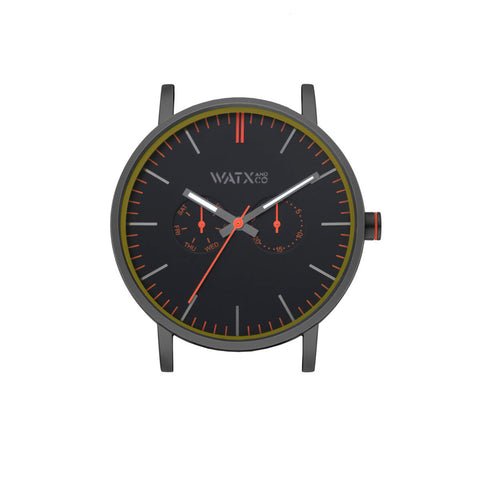 Orologio Unisex Watx & Colors  WXCA2713 Nero (Ø 44 mm)