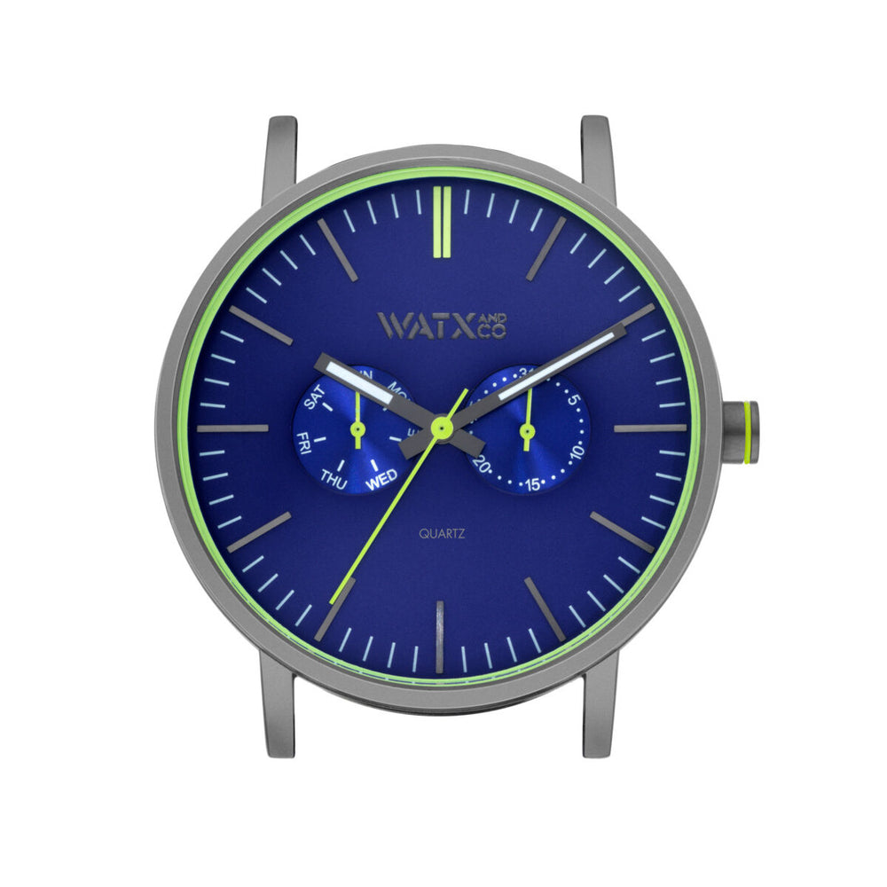 Orologio Unisex Watx & Colors WXCA2727 Grigio (Ø 44 mm)