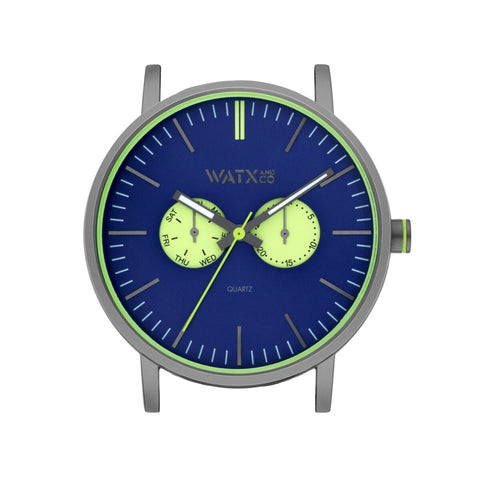 Orologio Unisex Watx & Colors WXCA2728 Grigio (Ø 44 mm)