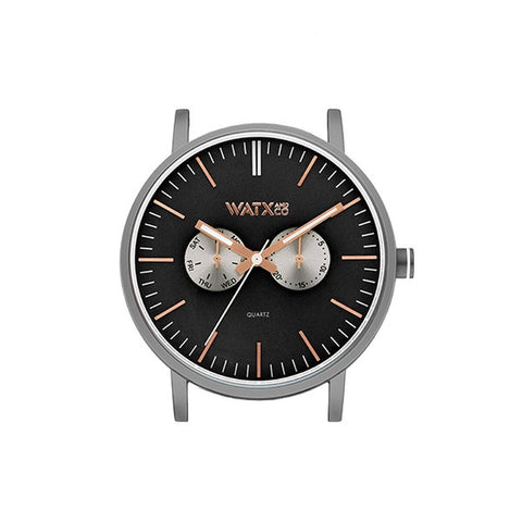 Orologio Unisex Watx & Colors WXCA2736 Grigio (Ø 44 mm)
