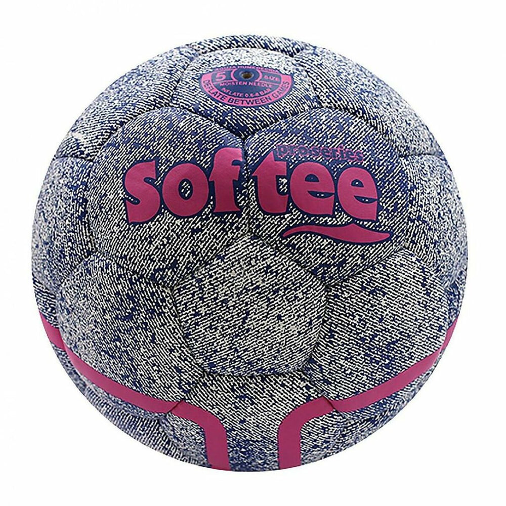 Balón de Fútbol DENIM Softee 80663 Rosa Sintético (5)