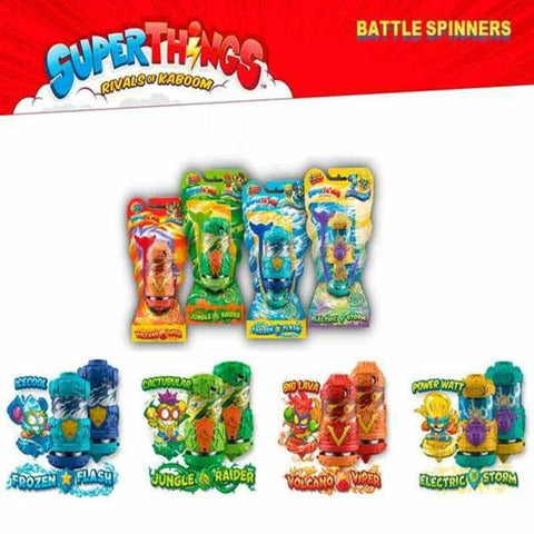 Personaggio d'Azione SuperThings Battle Spinners 15,3 x 7 x 24,5 cm