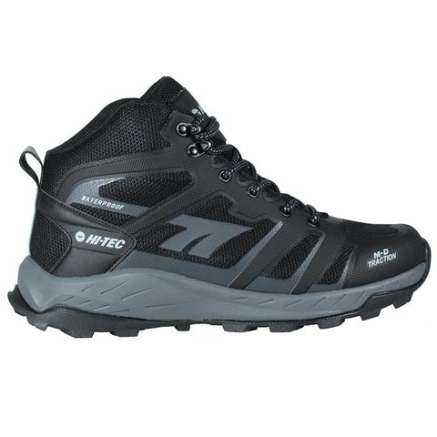 Stivali da Montagna Hi-Tec Toubkal Mid Waterproof Nero