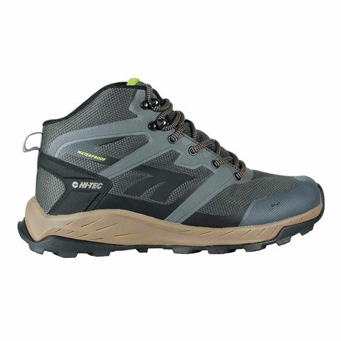 Stivali da Montagna Hi-Tec Toubkal Mid Wp Grigio