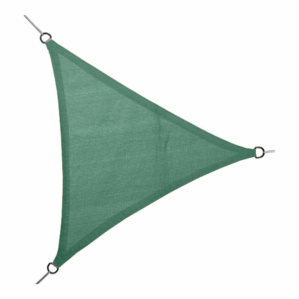 Vela parasole Faura Verde 3,6 x 3,6 x 3,6 m Triangolare