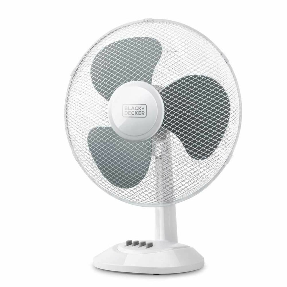 Ventilatore da Tavolo Black & Decker ES9440030B Bianco Nero 40 W
