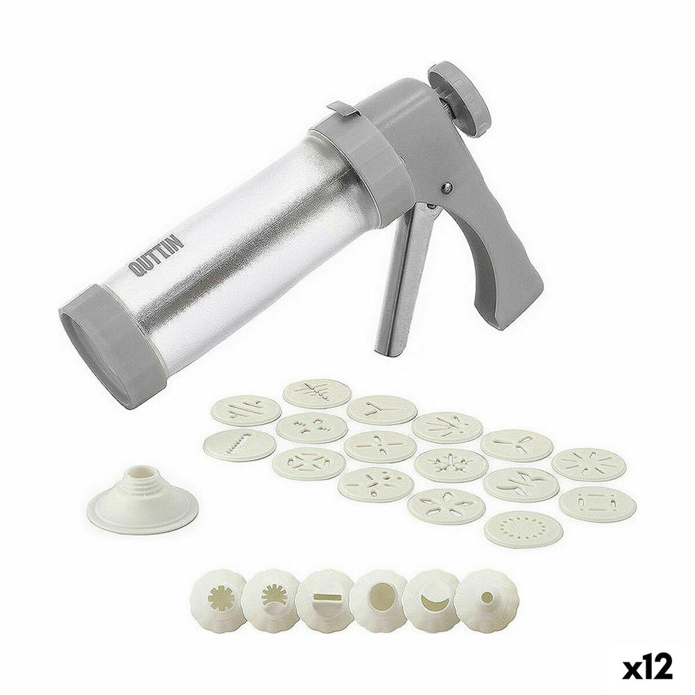 Pistola para hacer galletas Quttin 16 +6
