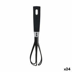 Manual Whisk Quttin Foodie Black Nylon (24 Units)