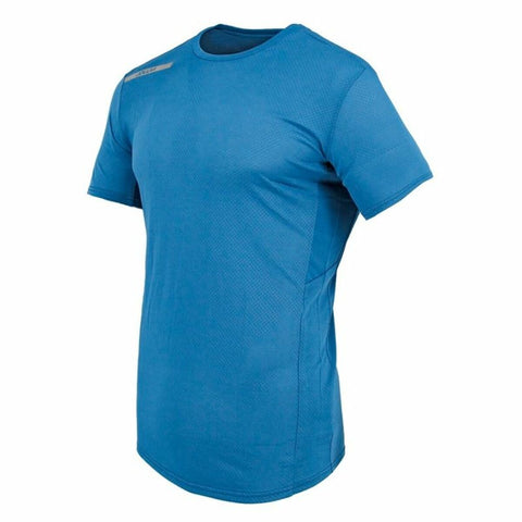 Maglia Sportiva a Maniche Corte Joluvi Athlet Azzurro Blu cielo