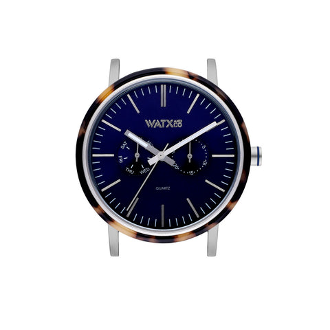 Orologio Unisex Watx & Colors WXCA2739 Argentato (Ø 44 mm)