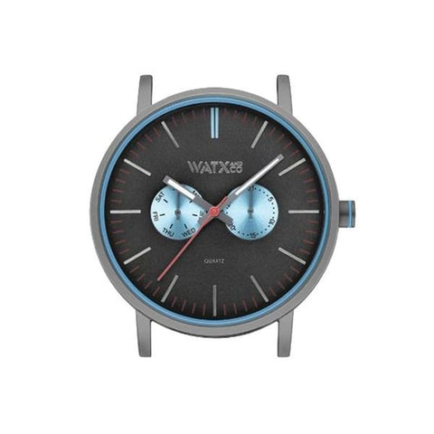Orologio Unisex Watx & Colors WXCA2742 Grigio (Ø 44 mm)