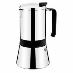 Caffettiera Italiana Monix M770010 Acciaio inossidabile 10 Tazze Grigio 500 ml 900 g