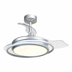 Ventilatore da Soffitto CristalRecord Argentato 40 W Ø 40 cm