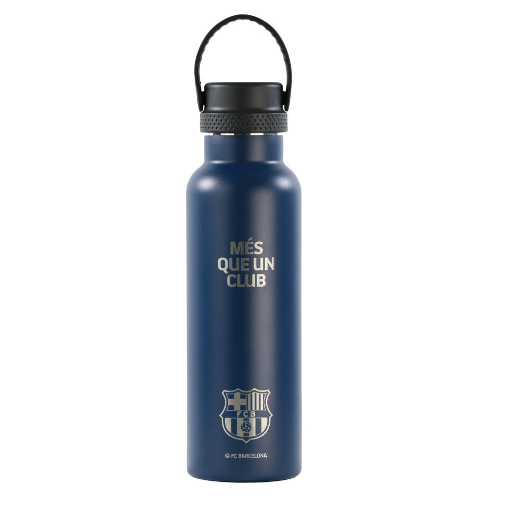 Bottiglia Térmica F.C. Barcelona Blu Marino Silicone Acciaio inossidabile