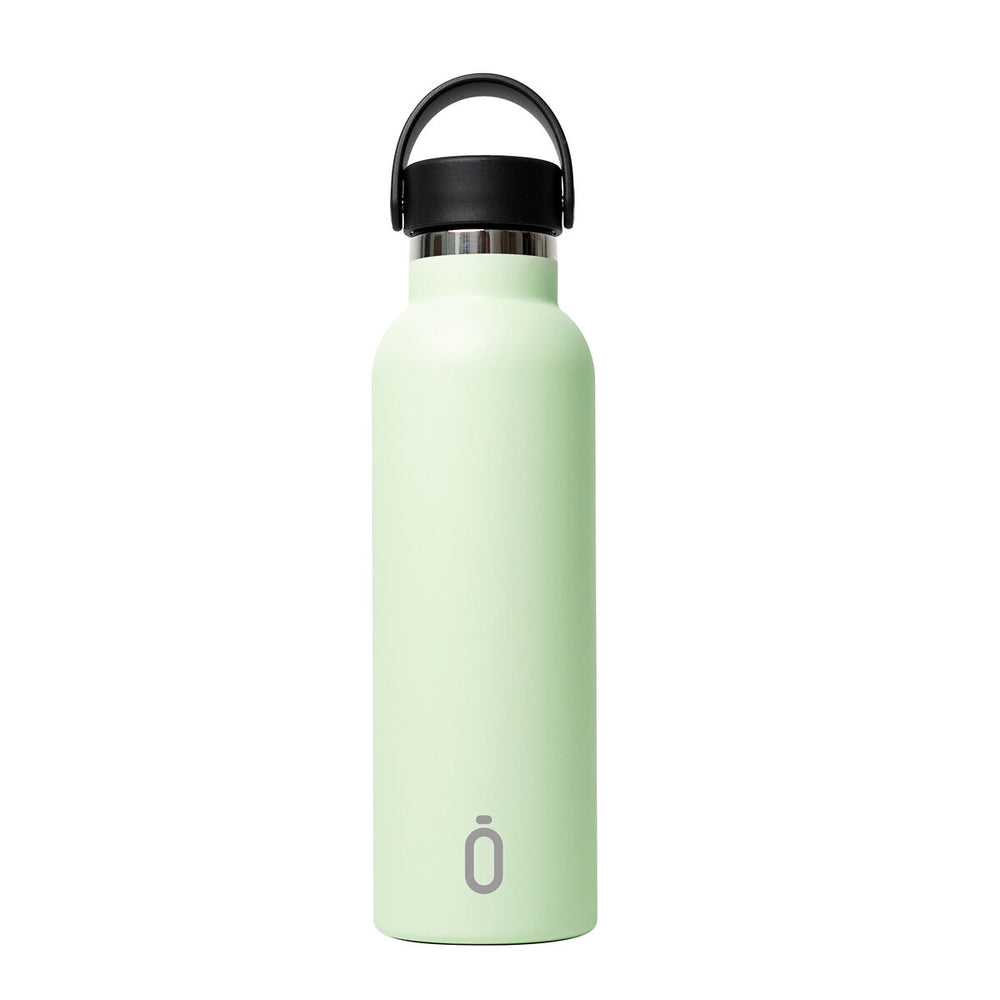 Botella Térmica Safta Melón Verde Claro Silicona Acero Inoxidable