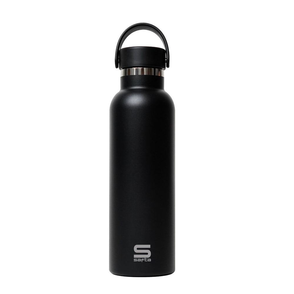 Bottiglia Térmica Safta Negro Nero Silicone Acciaio inossidabile