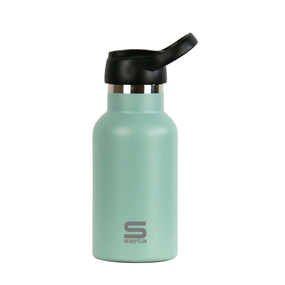 Bottiglia Térmica Safta Eucalipto Verde Silicone Acciaio inossidabile