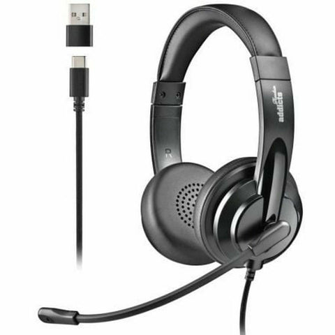 Auricolari NGS VOX605USBC Nero