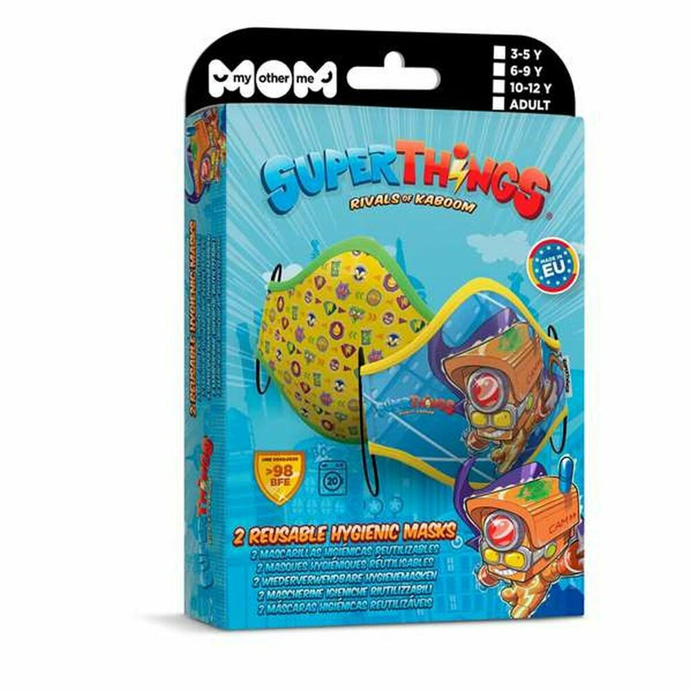 Mascherina Igienica My Other Me Super Things Mask Premium 10-12 Anni