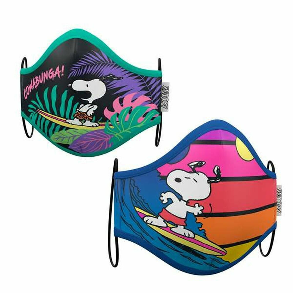 Mascherina Igienica My Other Me Snoopy Premium Summer Limited Edition 10-12 Anni
