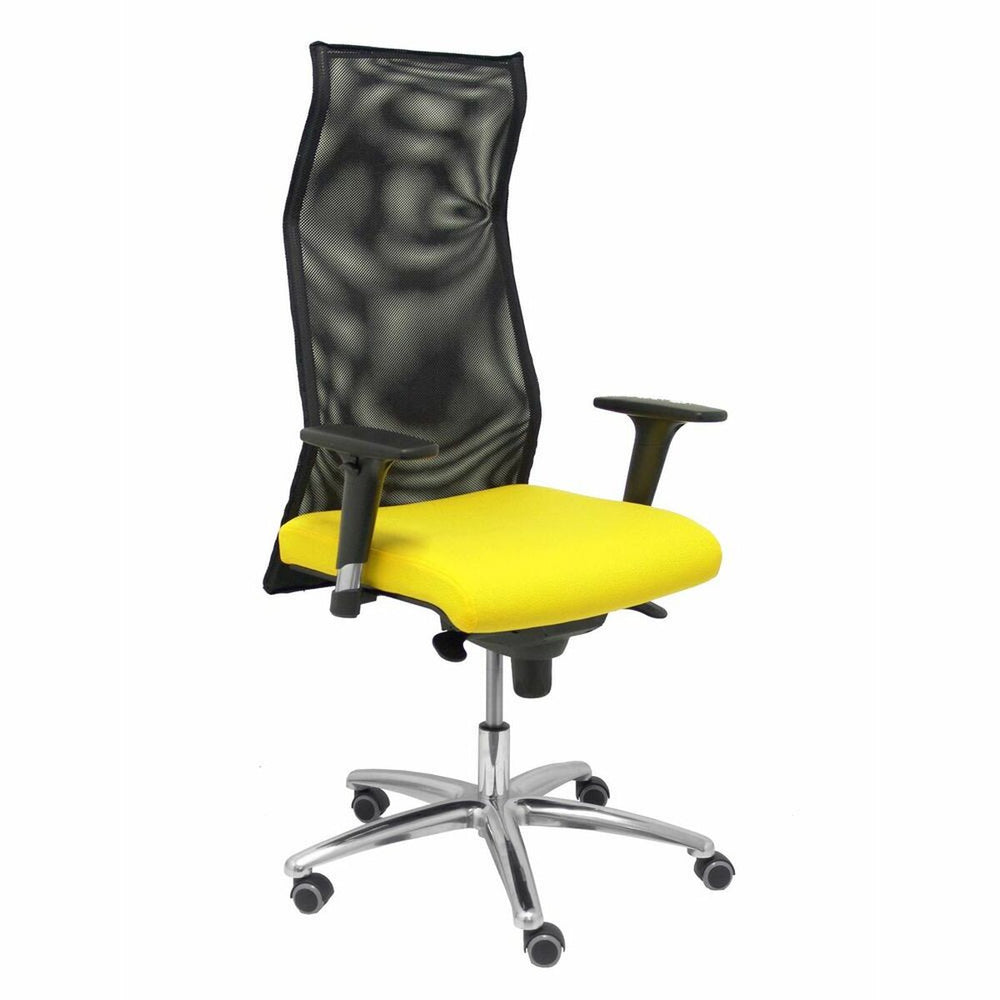 Poltrona da Ufficio Sahúco XL Piqueras y Crespo BALI100 Giallo