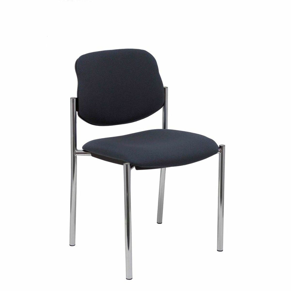 Sedia per Reception Villalgordo Piqueras y Crespo BALI600 Grigio Grigio scuro Ecopelle