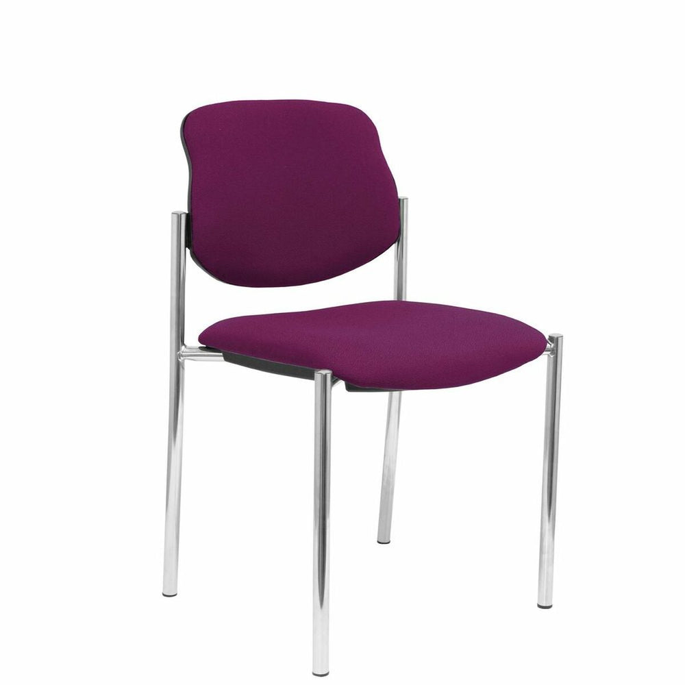 Silla de Recepción Villalgordo Piqueras y Crespo BALI760 Morado Símil Piel