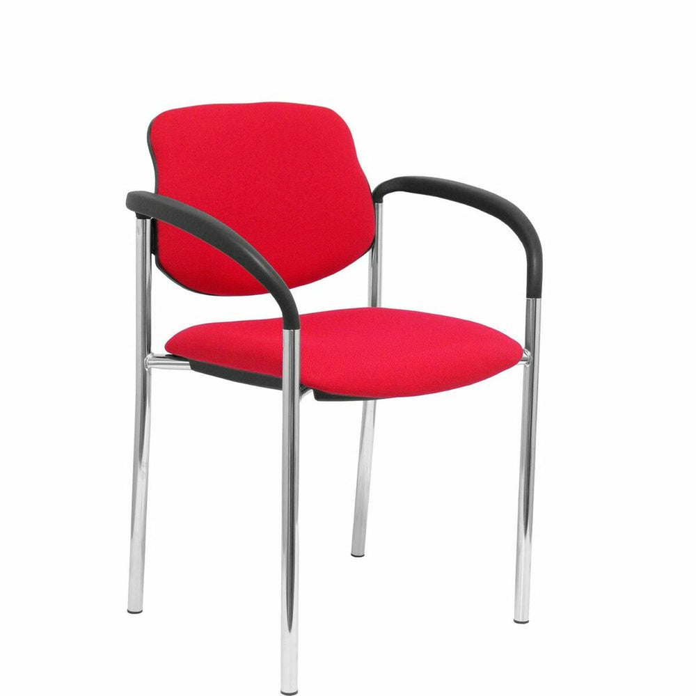 Reception Chair Villalgordo Piqueras y Crespo LI350CB Red