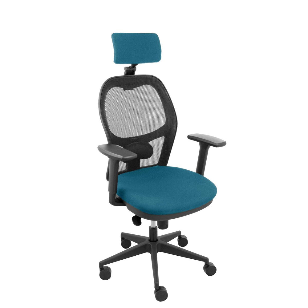 Sedia da Ufficio Jorquera Piqueras y Crespo DRN65CR Nero Verde petrolio