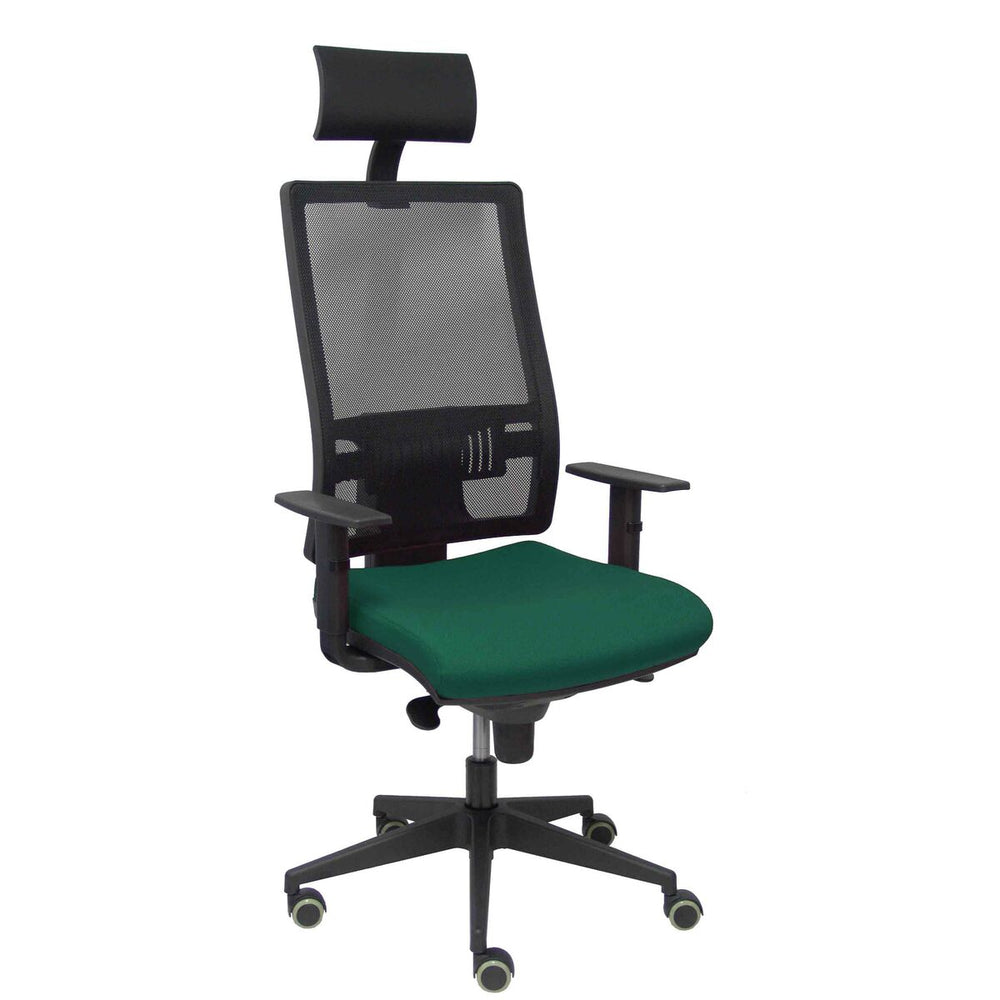 Sedia Ufficio con Poggiatesta Horna Piqueras y Crespo BALI426 Verde scuro