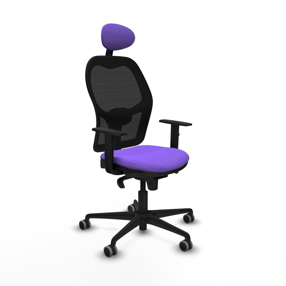 Silla de Oficina con Cabecero Piqueras y Crespo 1D036G1 Lila