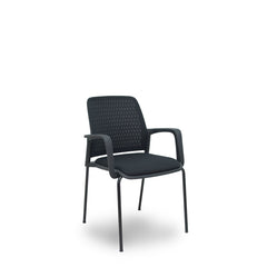Sedia per Reception Foröl 4519PTNM840B840 Nero 4 Unità