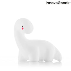 Lámpara Dinosaurio LED Multicolor Lightosaurus InnovaGoods IG815318 Blanco Vinilo (Reacondicionado A)