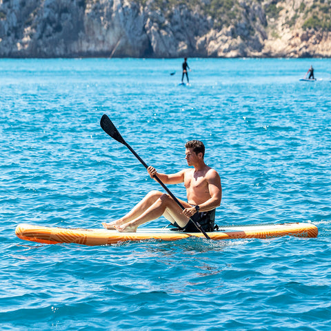 Tavola da Paddle Surf Gonfiabile 2 in 1 con Sedile e Accessori Siros InnovaGoods 10'5