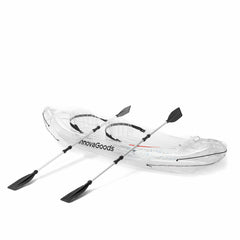 Kayak Gonfiabile Trasparente con Accessori Paros InnovaGoods 312 cm 2 posti (Ricondizionati B)