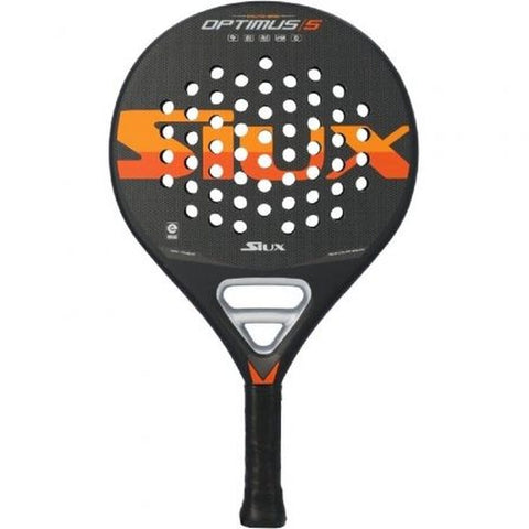 Pala de Pádel Siux OPTIMUS 5 Negro Fibra de carbono
