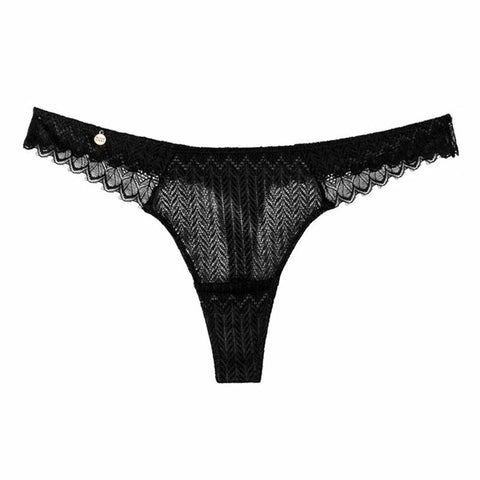 Thong Black Limba Binia  Black