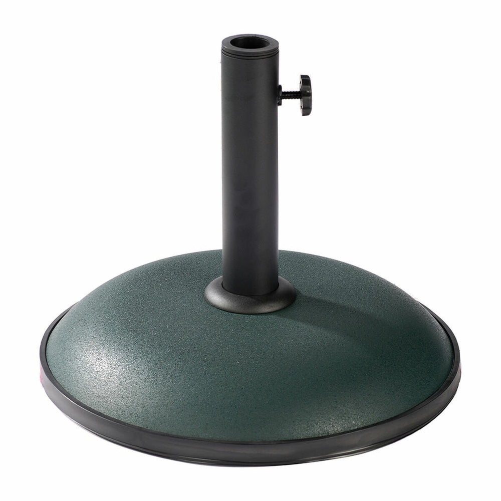 Marbueno Base Ombrellone Rotonda Cemento 36x29,5 cm 11KG Verde Giardino 10443