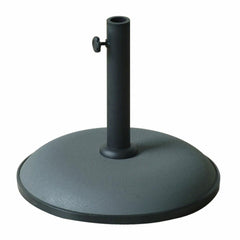 Marbueno Base Ombrellone Rotonda Cemento 41,5x35 cm 15KG Grigio Giardino 10446
