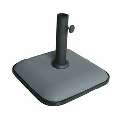 Marbueno Base Ombrellone Quadrato Cemento 35X35X5,2 cm 11KG Grigio Giardino 10454