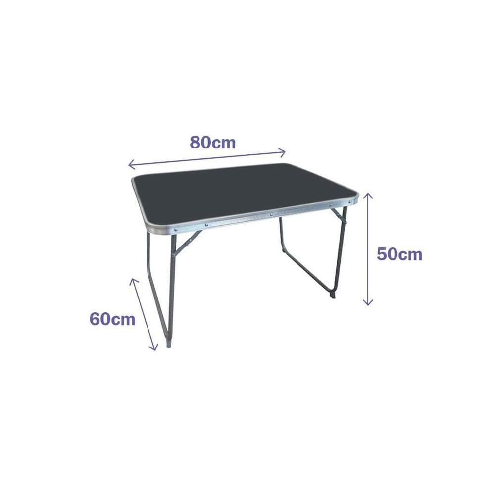 Tavolo Pieghevole Marbueno Grigio 80 x 60 x 50 cm