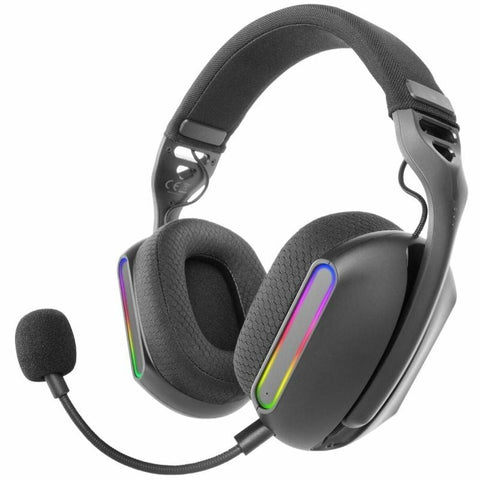Auricolari con Microfono Gaming Mars Gaming MHWPRO Nero
