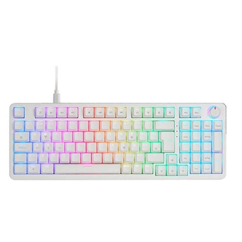 Tastiera per Giochi Mars Gaming MKPROWYES Bianco Qwerty in Spagnolo