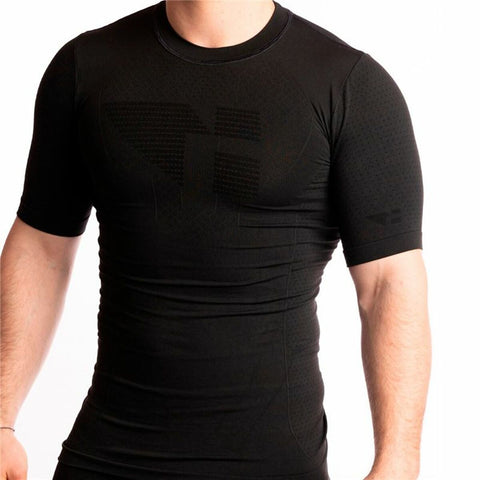 Maglia a Maniche Corte Uomo Hanker Nero
