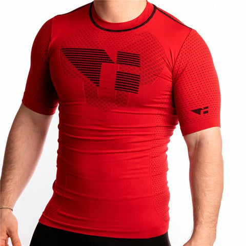 Maglia a Maniche Corte Uomo Hanker Rosso