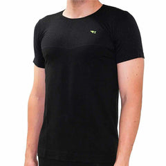 Maglia a Maniche Corte Uomo Hanker Nero