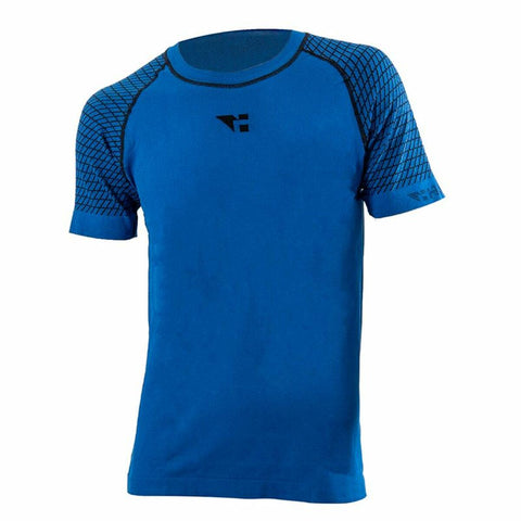 Maglia a Maniche Corte Uomo Hanker Kampo Azzurro