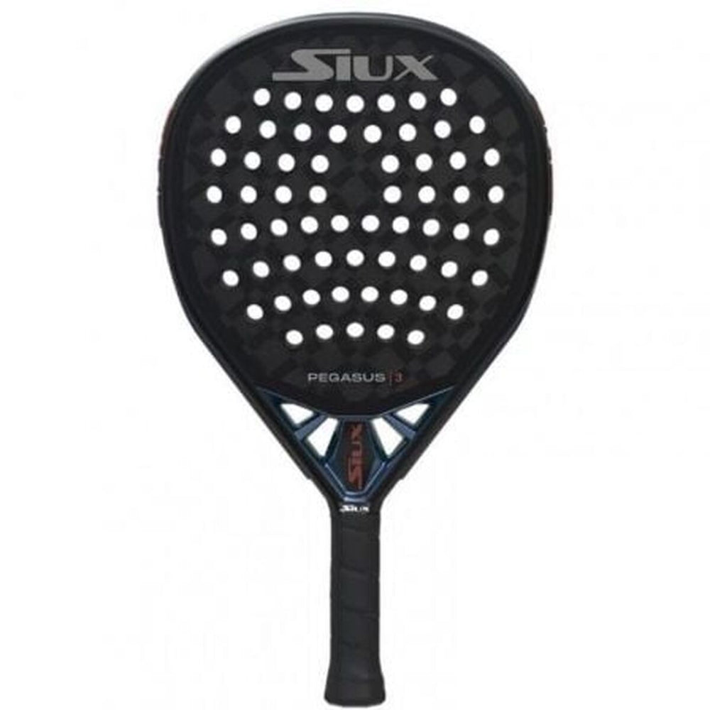 Padel Racket Siux Pegasus 3 2025 Blue Black Carbon fibre Charcoal