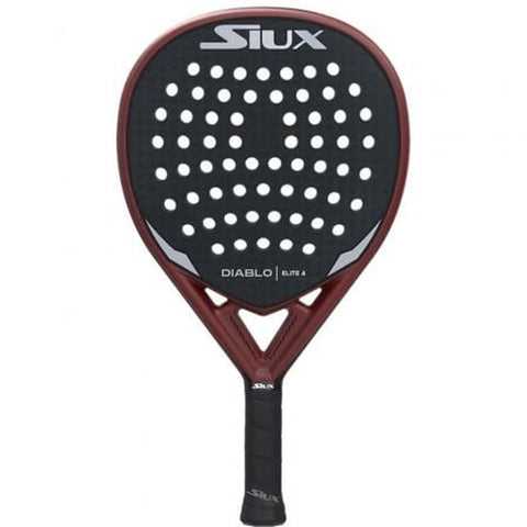 Racchetta da Padel Siux Diablo Elite 4 Rosso Carbonio EVA